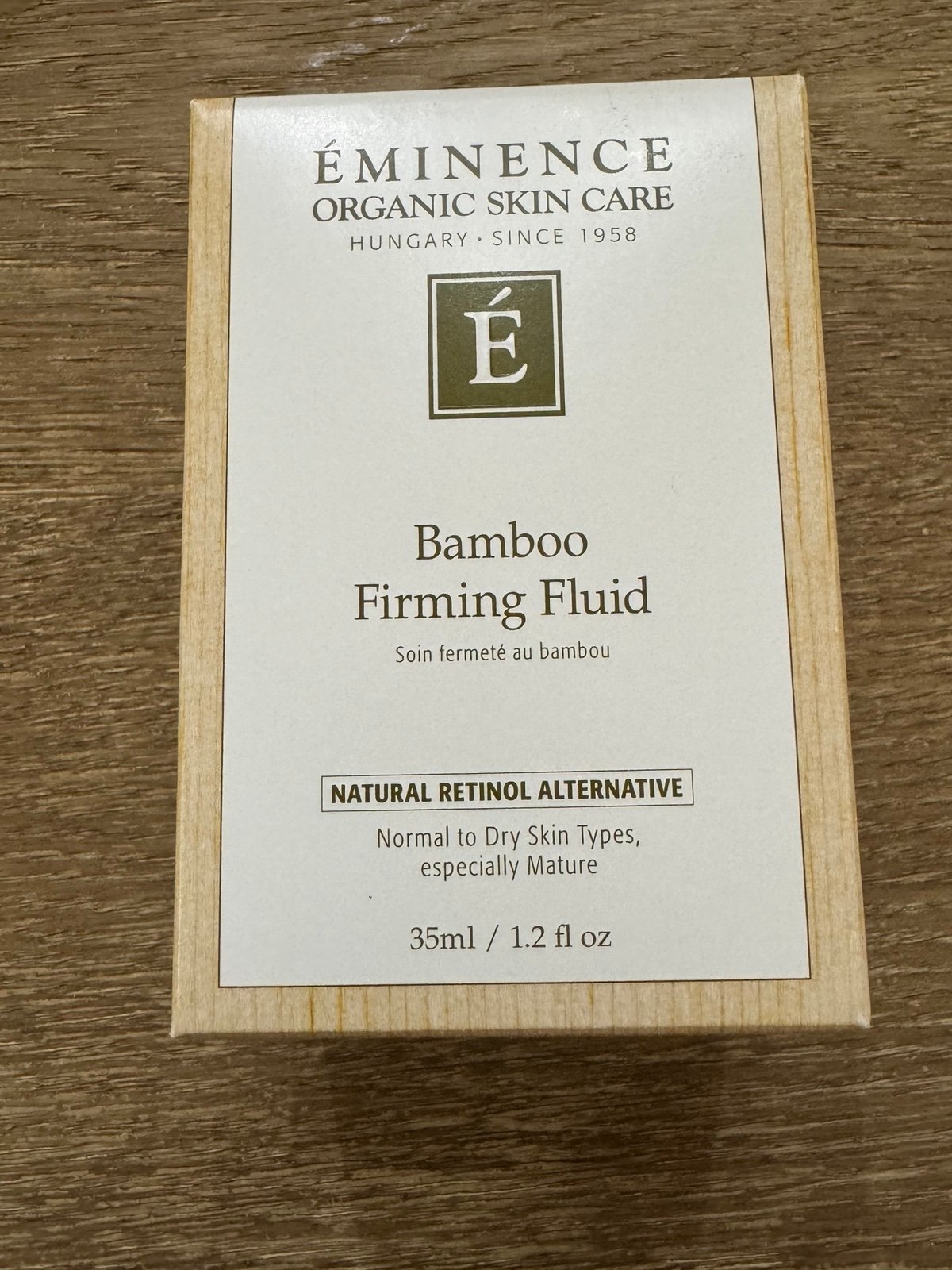 Eminence Organics Bamboo Firming Fluid -BNIB 1.2fl oz