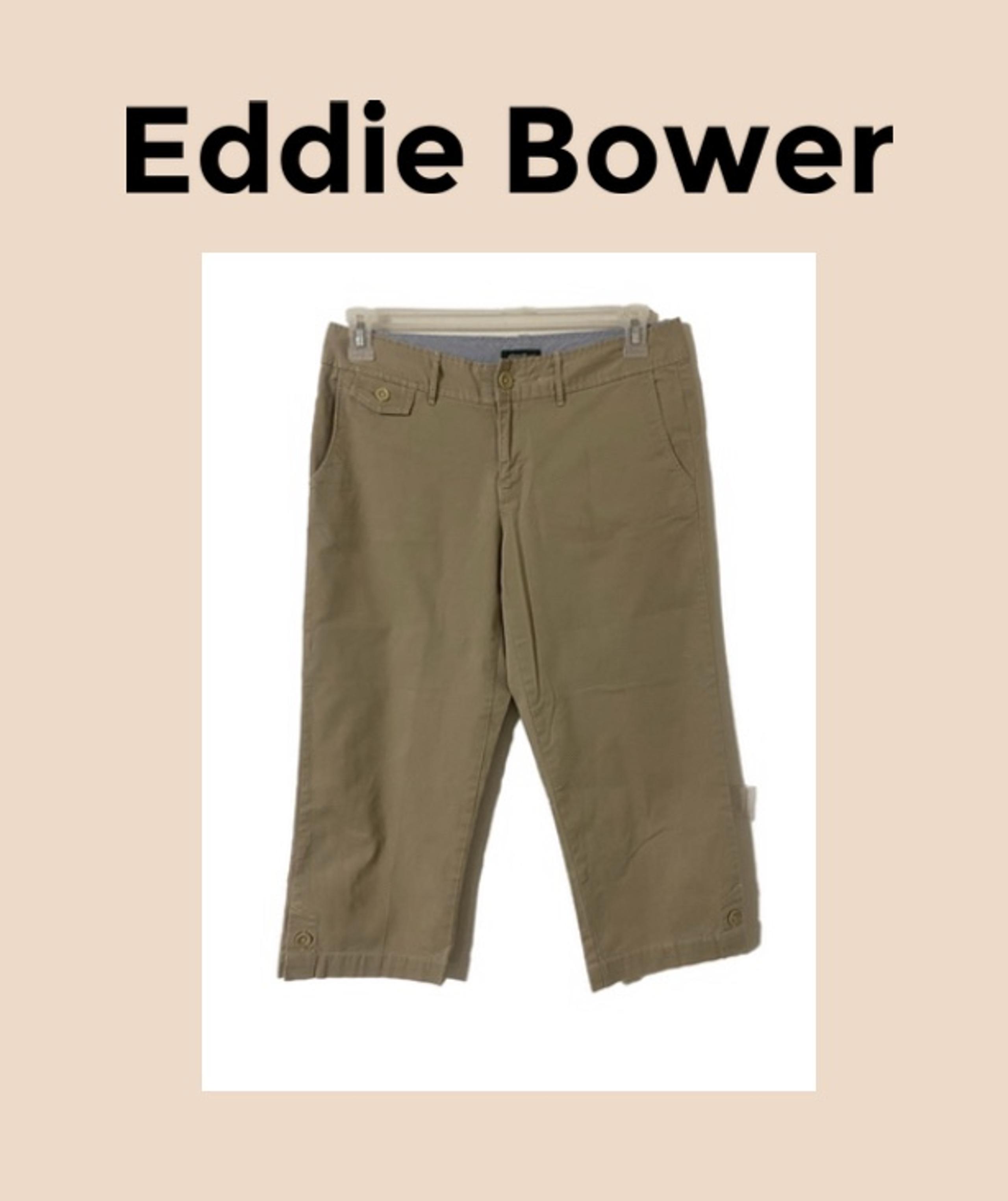 Eddie Bauer Women’s Khaki Capris Size 6