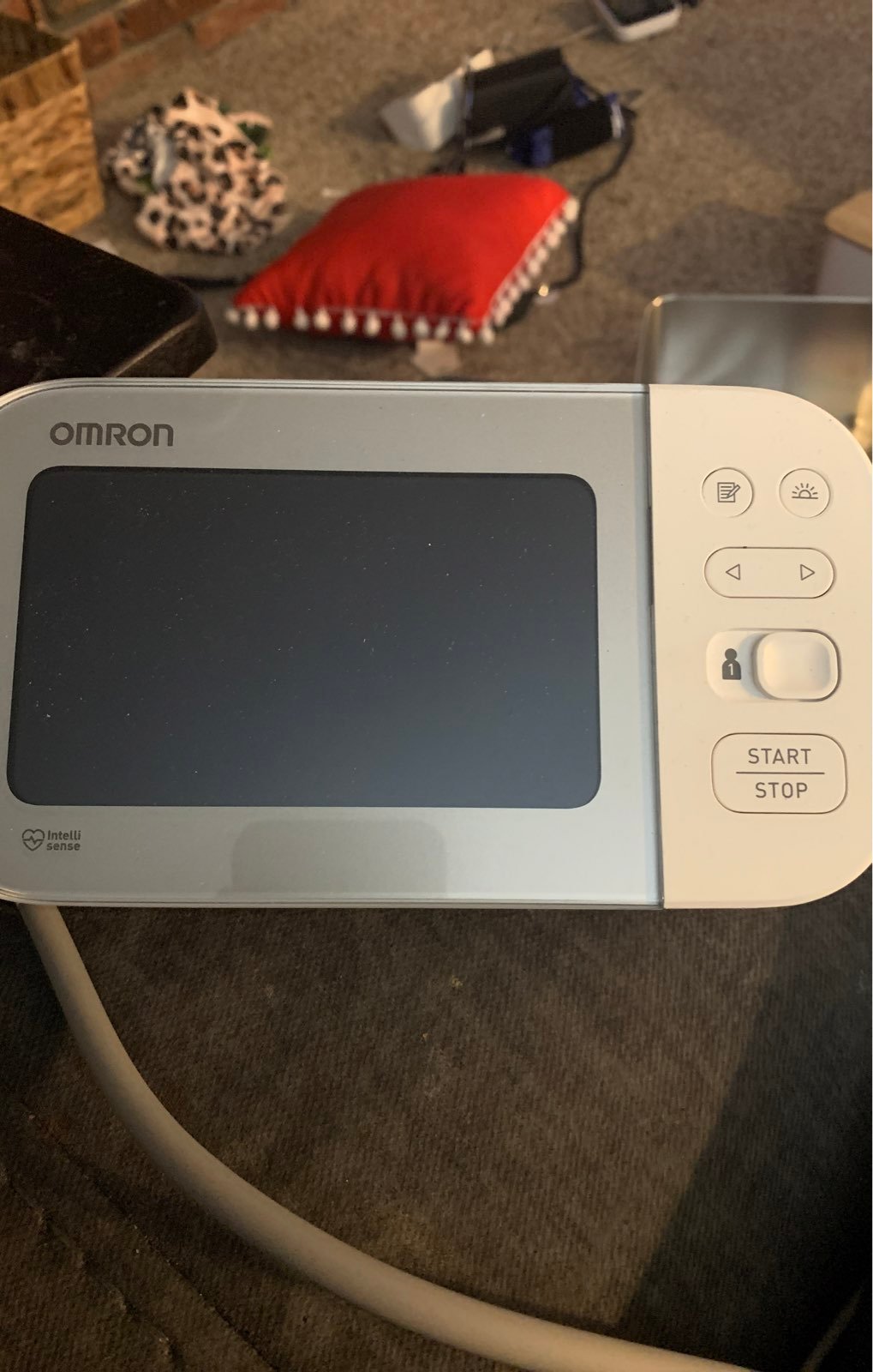 Omron blood pressure machine