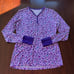 Little Sleepies Wild Hearts Long Sleeve Women's Top Size XS