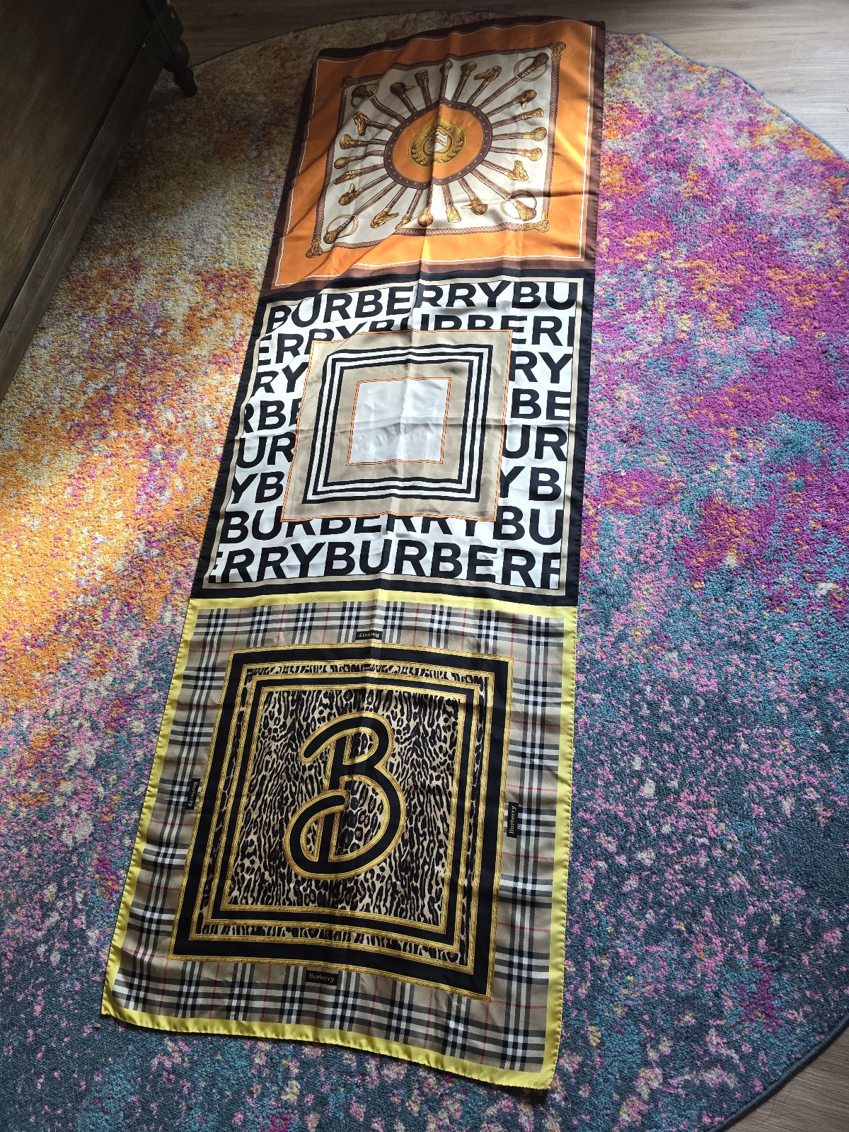 Authentic Burberry long scarf