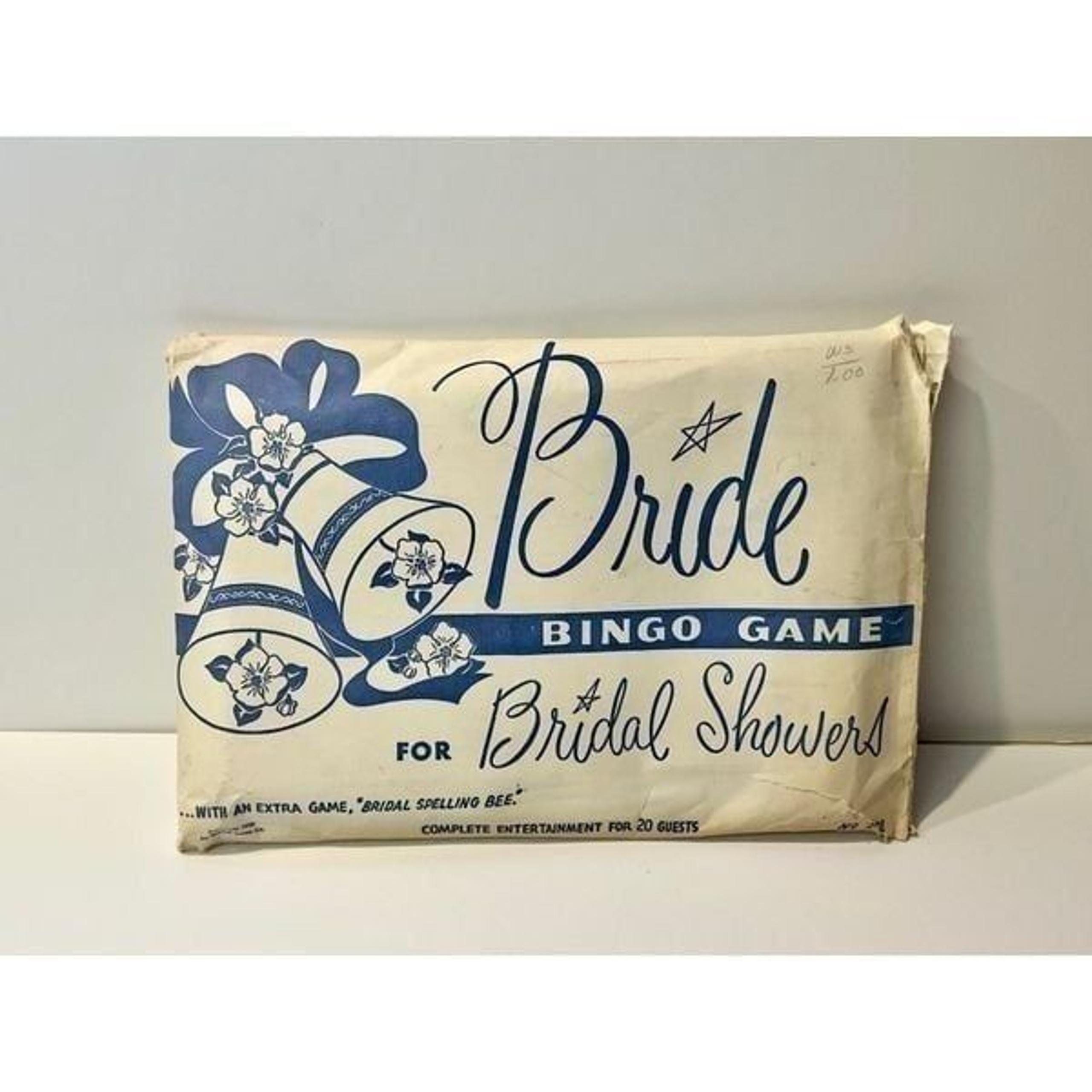 Vintage 1950s Bridal Shower Party Games Wedding Bride Lot MCM