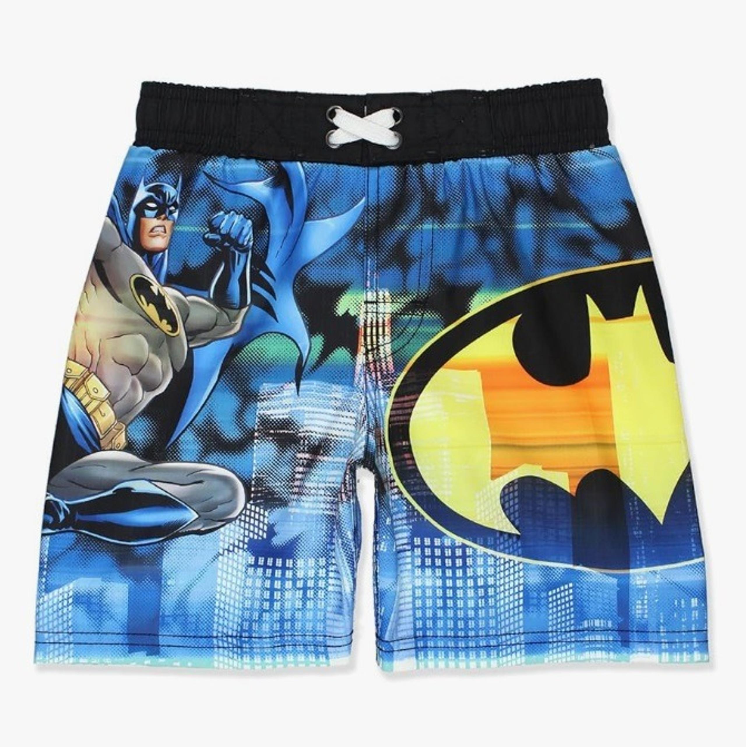 Boys Size 5/6 DC Comics Batman Swim Trunks