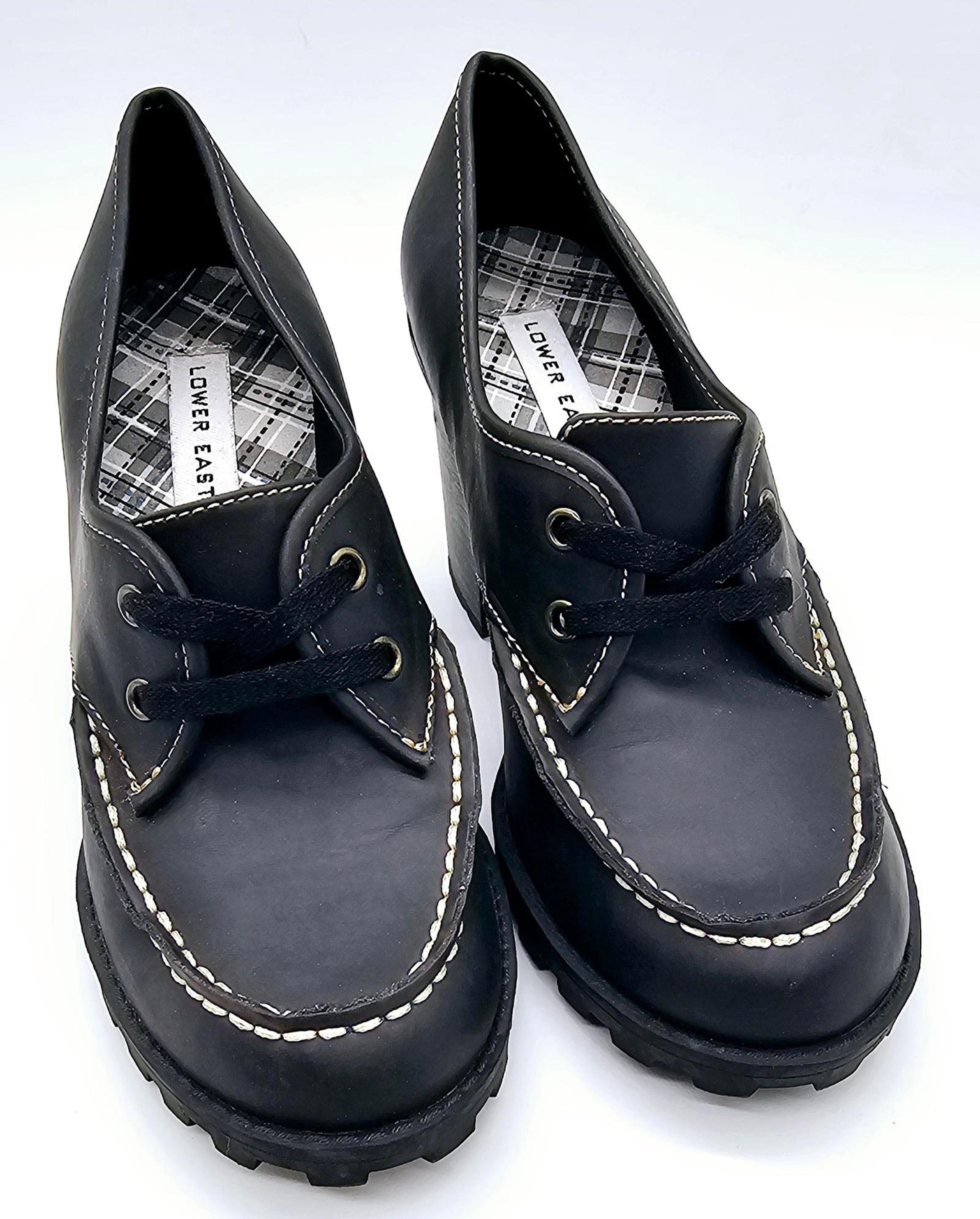 Vintage Retro Lower East Side Heeled Oxford Dress Shoes Size 7