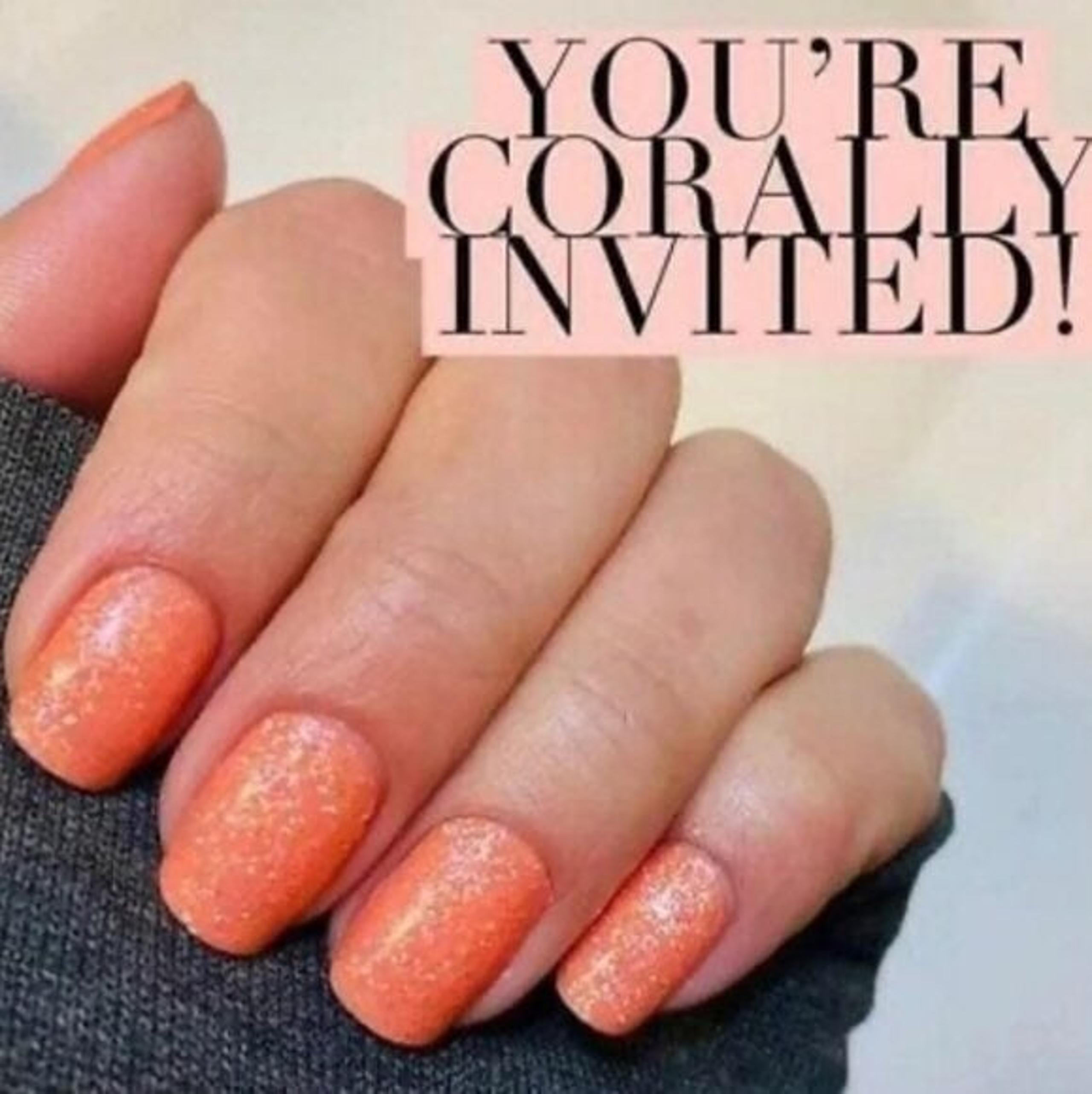 Color Street Nail Polish Strips: You're Corally Invited Retired NEW