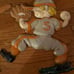 Sexton Painted Metal Baseball Kids Wall Plaque USA, Vintage, Set of 3