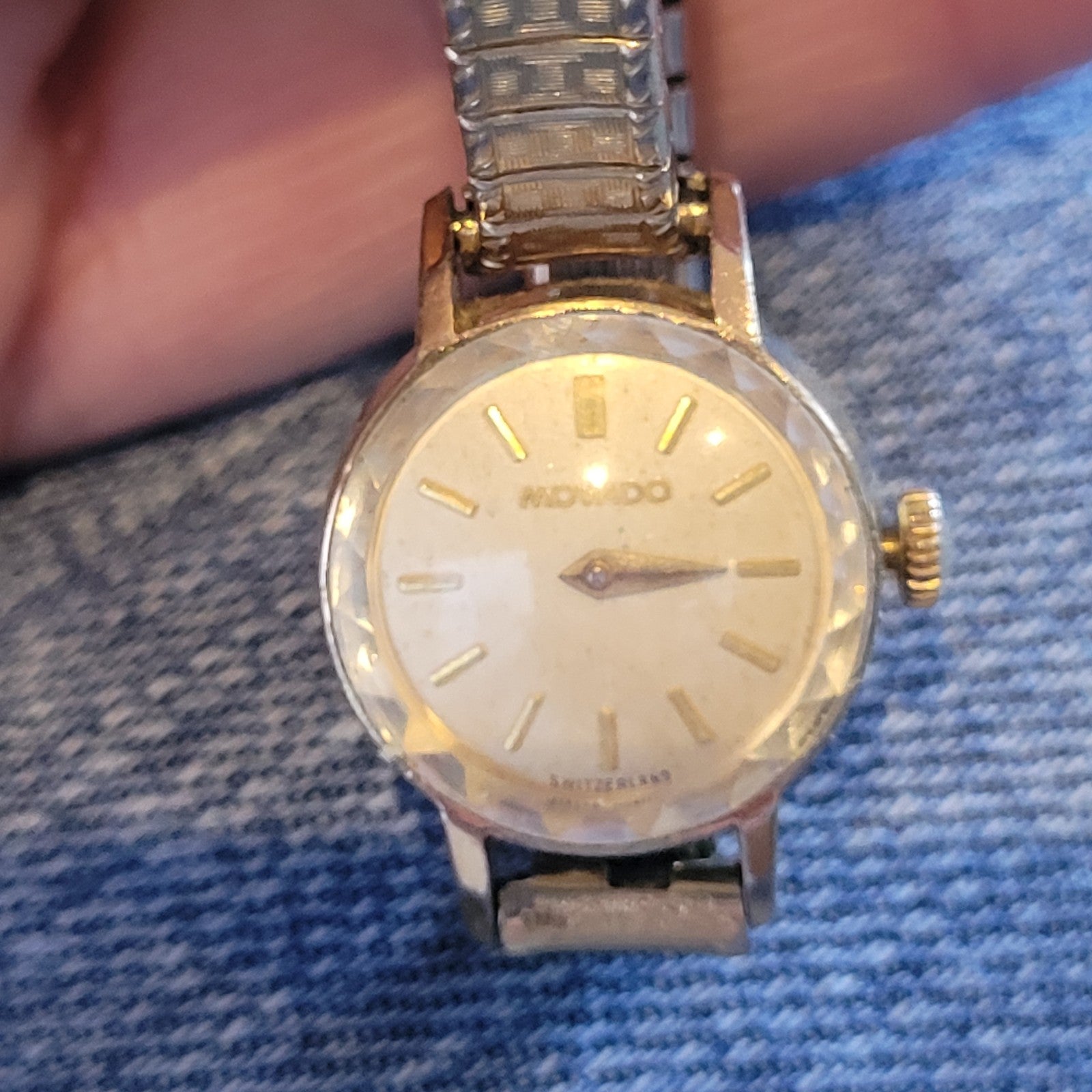 Vintage Ladies Movado Watch 10k