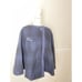 Armani Jeans Women’s Size 8 Blue Plaid Wool Poncho Cape Heavyweight