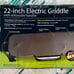 Presto 22” Electric Griddle with Removeable Handles
