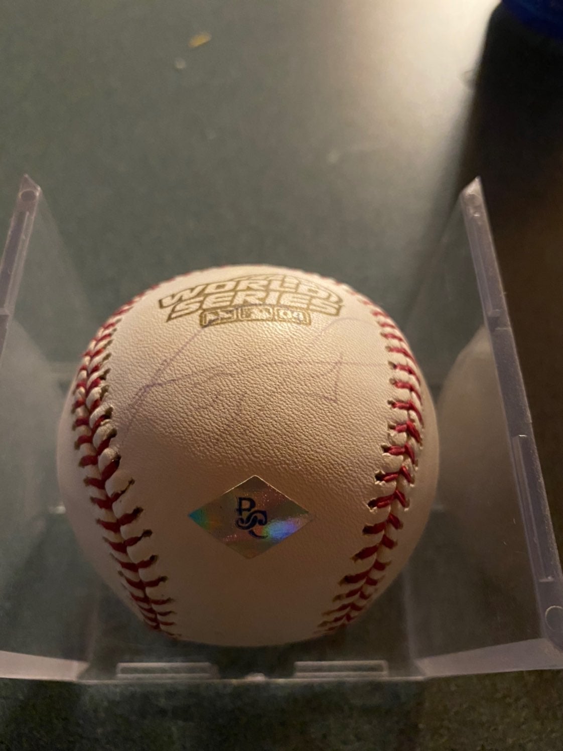 David Ortiz Autographed Ball 2004