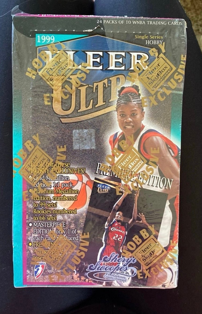 1999 Fleer Ultra WNBA hobby Box