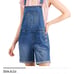 Style & co short denim overalls size m