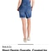 Style & co short denim overalls size m