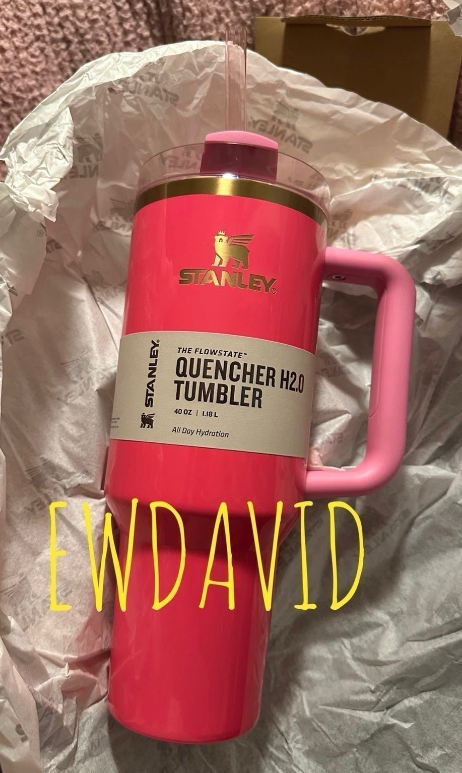 BNIB Stanley Tumbler Pink Parade Limited Edition AUTHENTIC