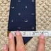 Filling’s of Lancaster Silk Blend Navy Blue Nautical Print Tie