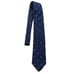 Filling’s of Lancaster Silk Blend Navy Blue Nautical Print Tie