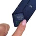 Filling’s of Lancaster Silk Blend Navy Blue Nautical Print Tie