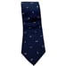 Filling’s of Lancaster Silk Blend Navy Blue Nautical Print Tie