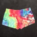 Tie Dyed Chino Shorts - Boho Hippie - Beach with Pockets Women's Size 16