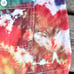 Tie Dyed Chino Shorts - Boho Hippie - Beach with Pockets Women's Size 16