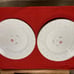 Lot of 7 salad plates and 8 dinner plates in the Corelle Enchanted pattern
