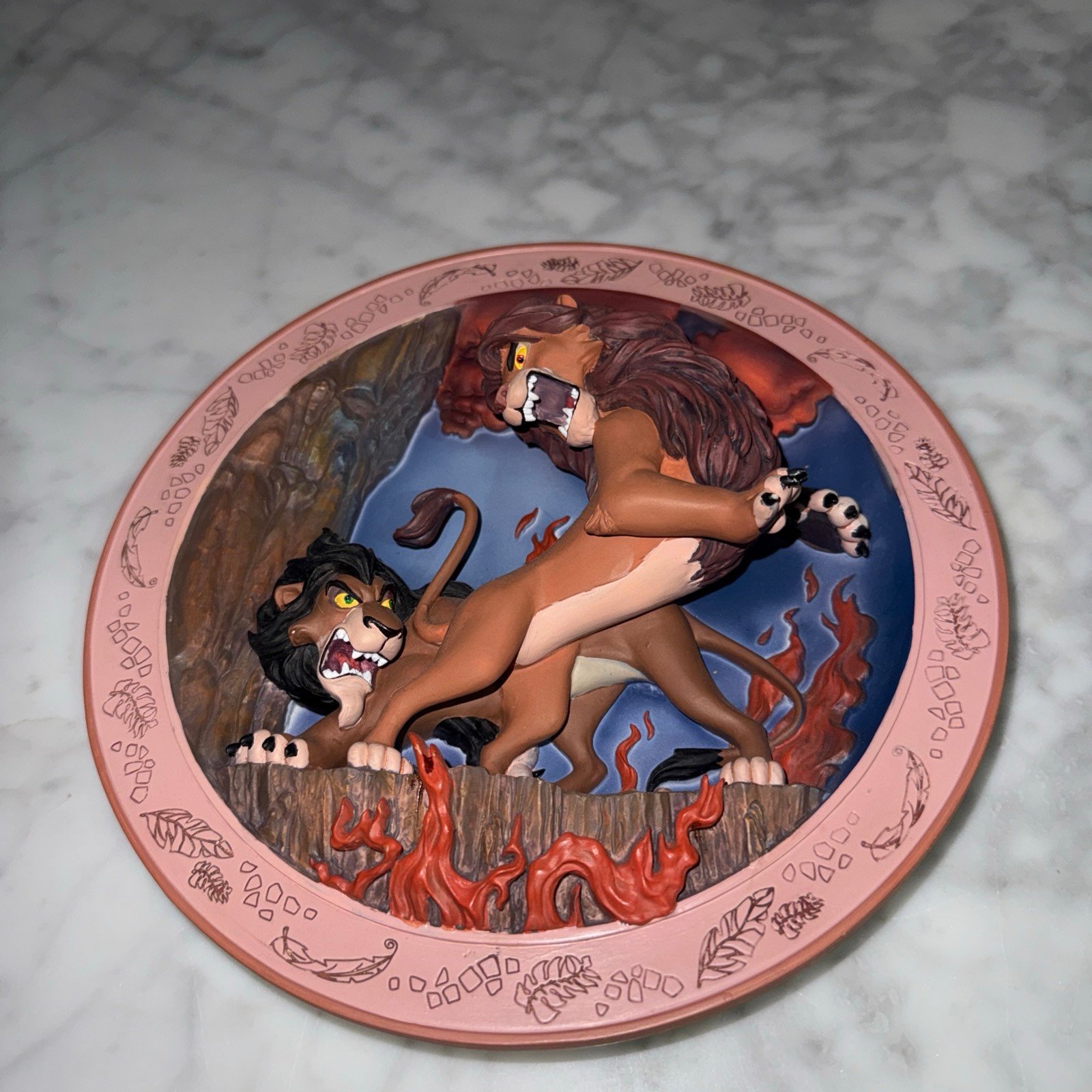 Disney Lion King “The Battle To Be King” #598/7500 Simba & Scar