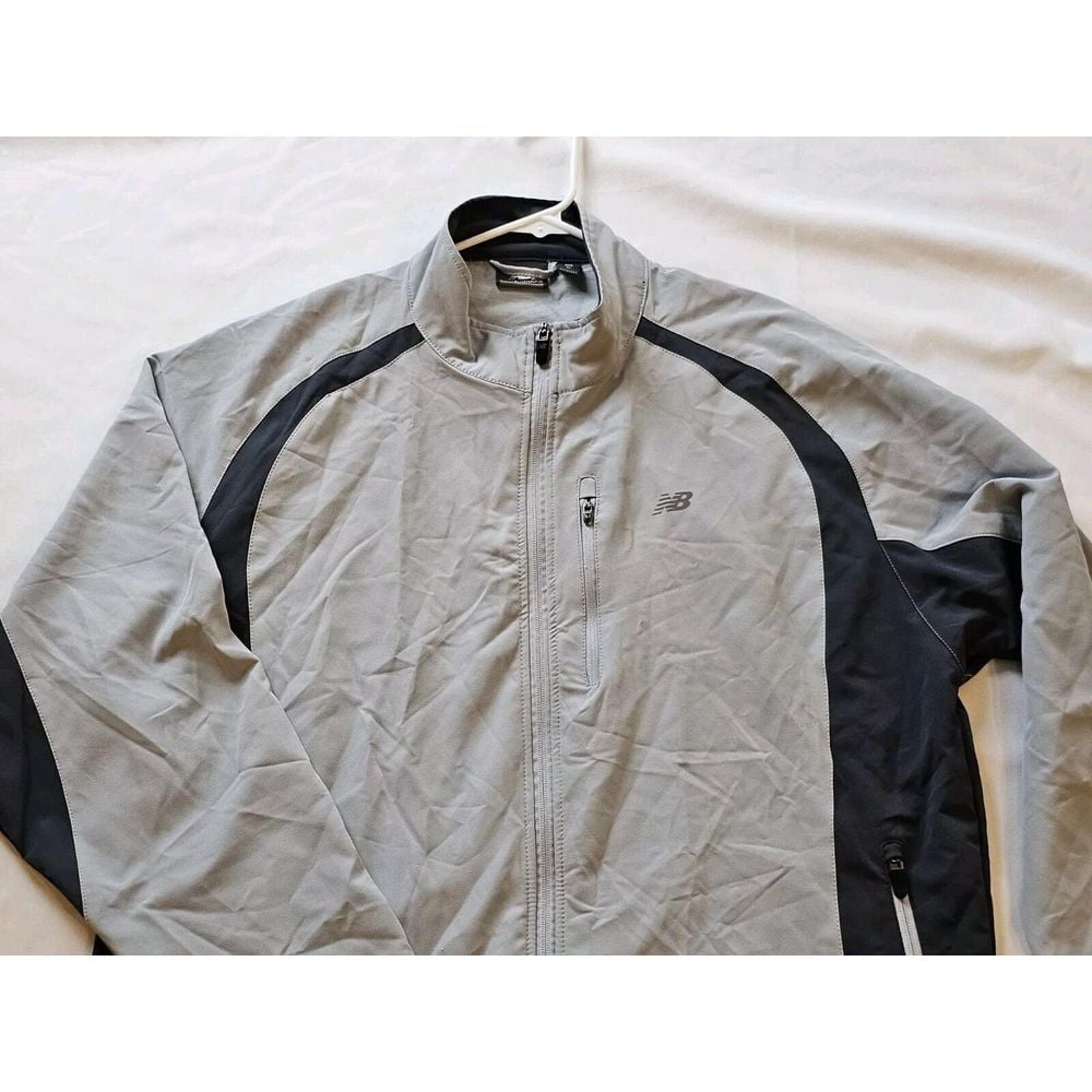 New Balance Mens Windbreaker Golf Running Stretch Jacket Medium NWT