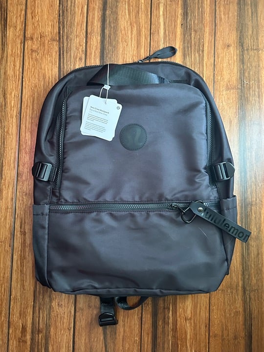 Lululemon New Crew Black Backpack Modern