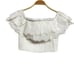 New Lilly Pulitzer Bradley Eyelet Set Crop Top And Skirt in White