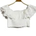 New Lilly Pulitzer Bradley Eyelet Set Crop Top And Skirt in White
