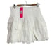 New Lilly Pulitzer Bradley Eyelet Set Crop Top And Skirt in White