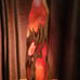 New Handcrafted Driftwood Epoxy Fire Light Lamp
