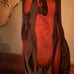 New Handcrafted Driftwood Epoxy Fire Light Lamp