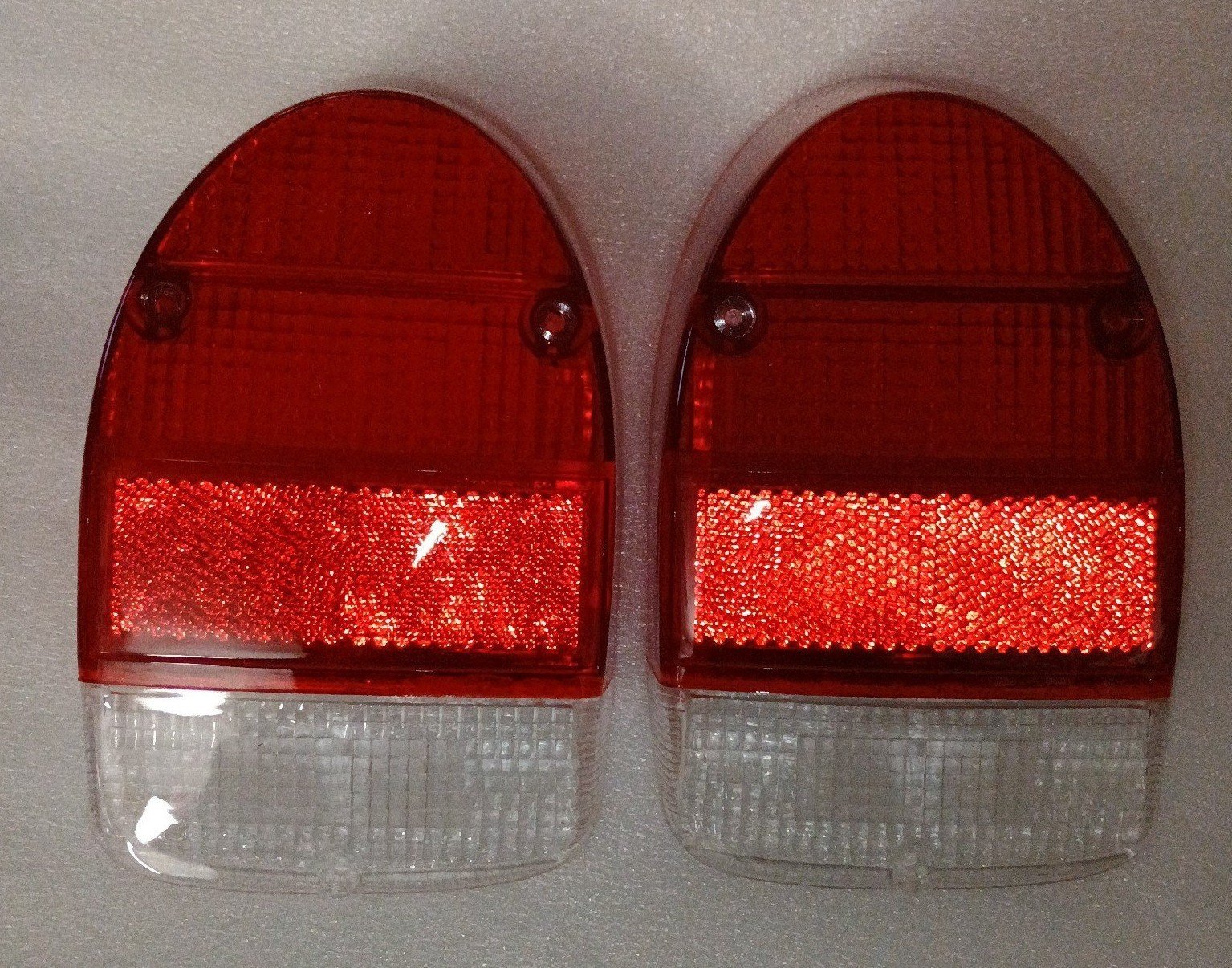 70-72 VW beetle rear tail light lenses NEW Free 3 day Shipping