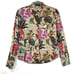 ETRO Milano Button Top Small Floral Fish Butterfly Elephant Animal Wearable Art