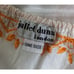 Juliet Dunn London White Orange Floral Embroidered Swim Cover Dress One Size