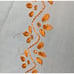 Juliet Dunn London White Orange Floral Embroidered Swim Cover Dress One Size