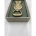 West Elm Brass Iron Owl Bottle Opener Barware NIB