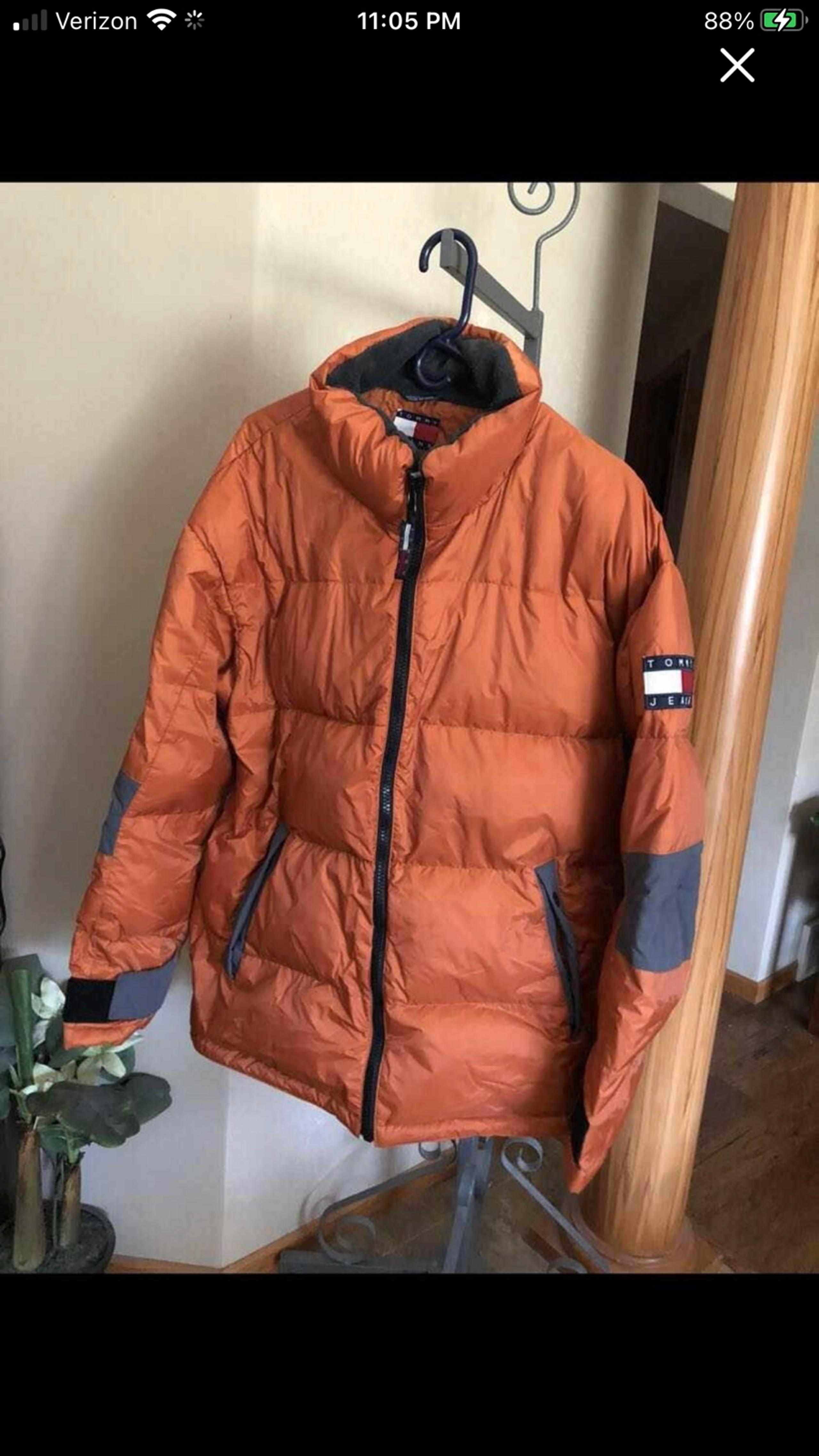 Mens Tommy Hilfiger Puffer Down Jacket size XL