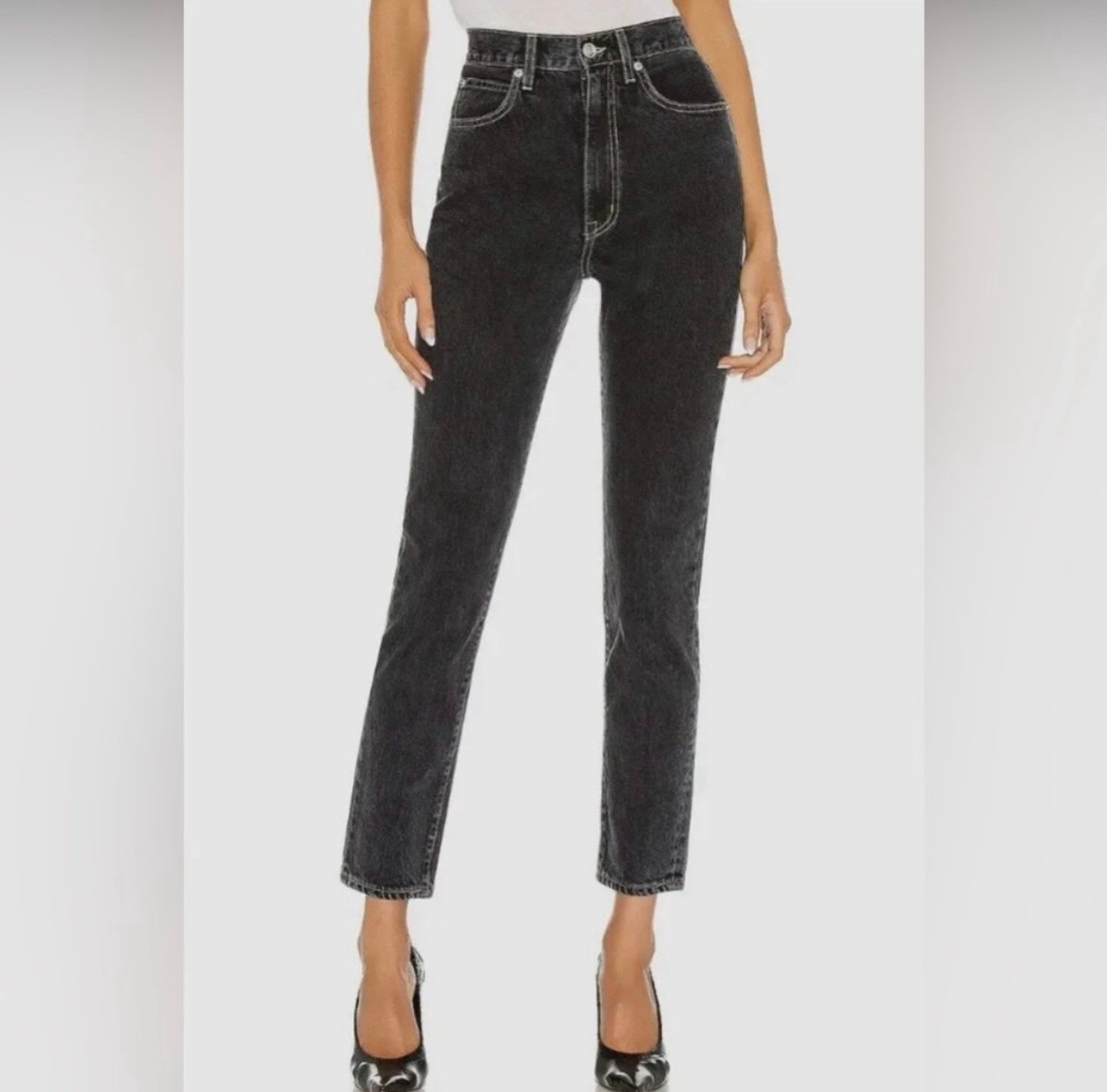 SLVRLAKE Beatnik High Rise Denim Jean Size 27