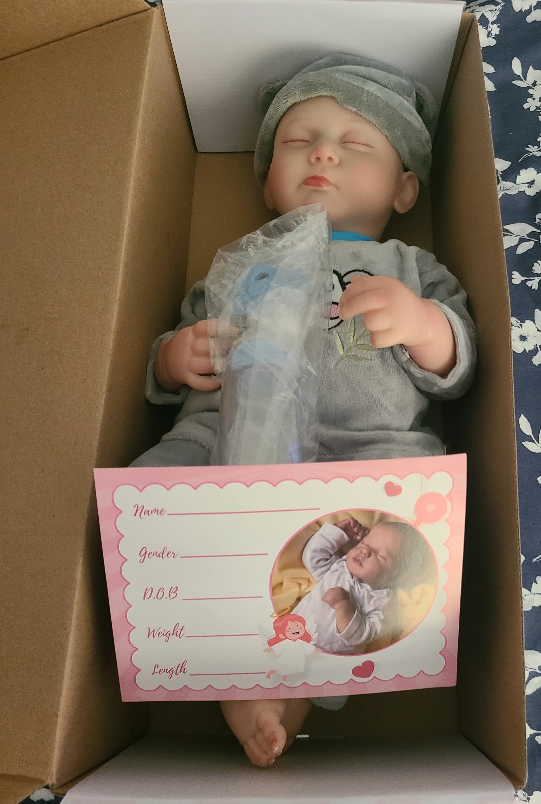 Like New Reborn Baby boy With Accessories