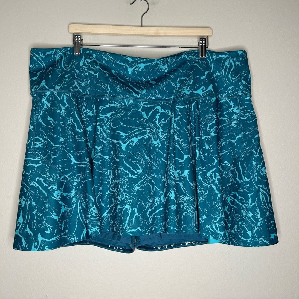 ATHLETA Ace Printed Tennis Skort 13.5\