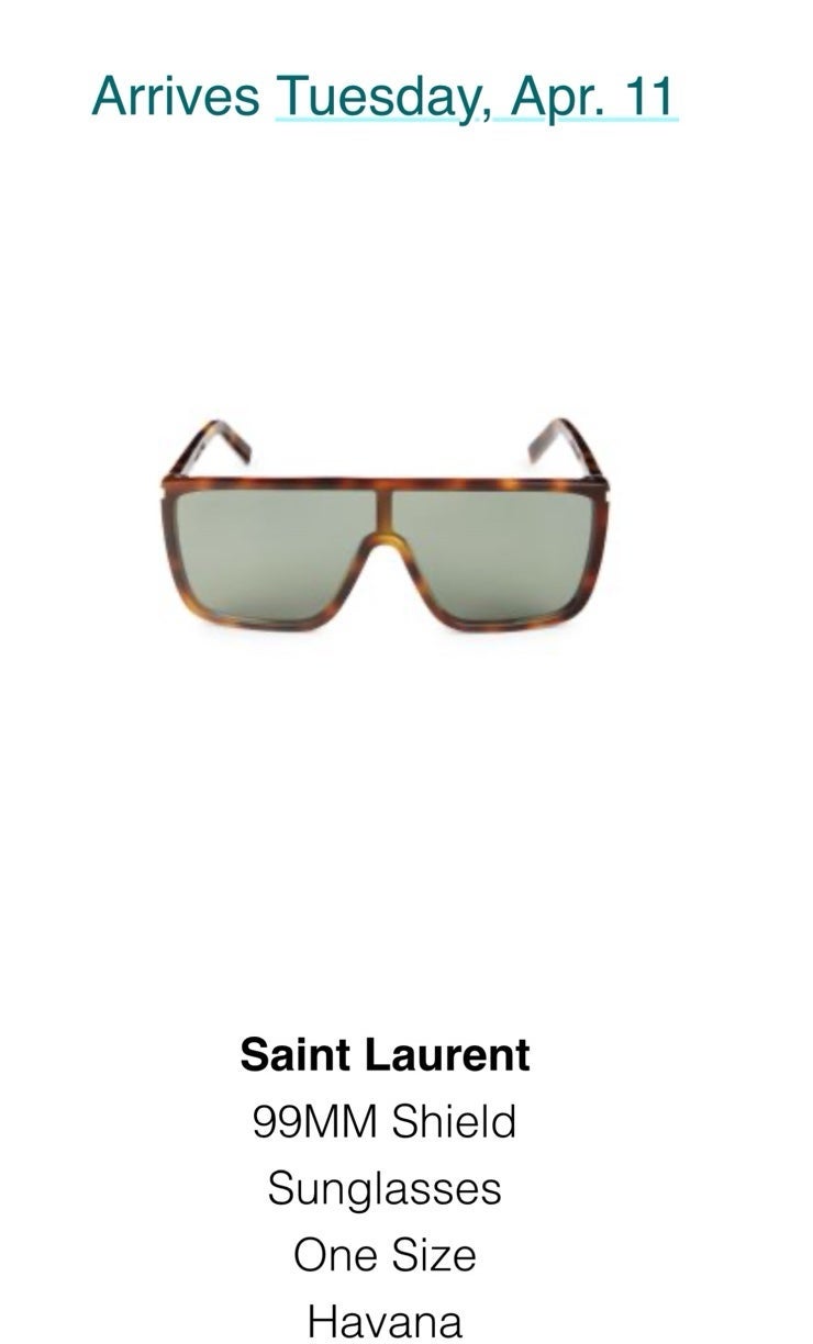 Saint Laurent Shield sunglasses