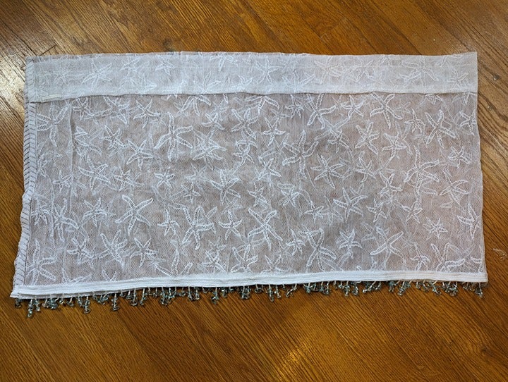 Lace Curtain Valance