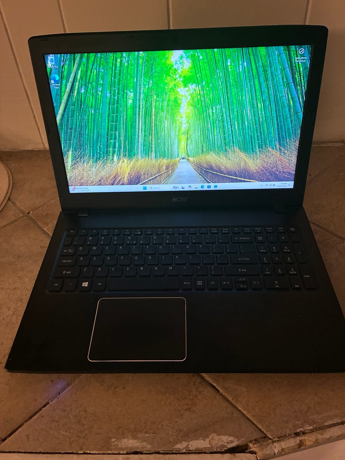 Acer 15 inch laptop