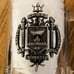 Naval Academy Clear Beer Stein with Pewter Logo, 1997, Never Used