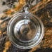 Naval Academy Clear Beer Stein with Pewter Logo, 1997, Never Used