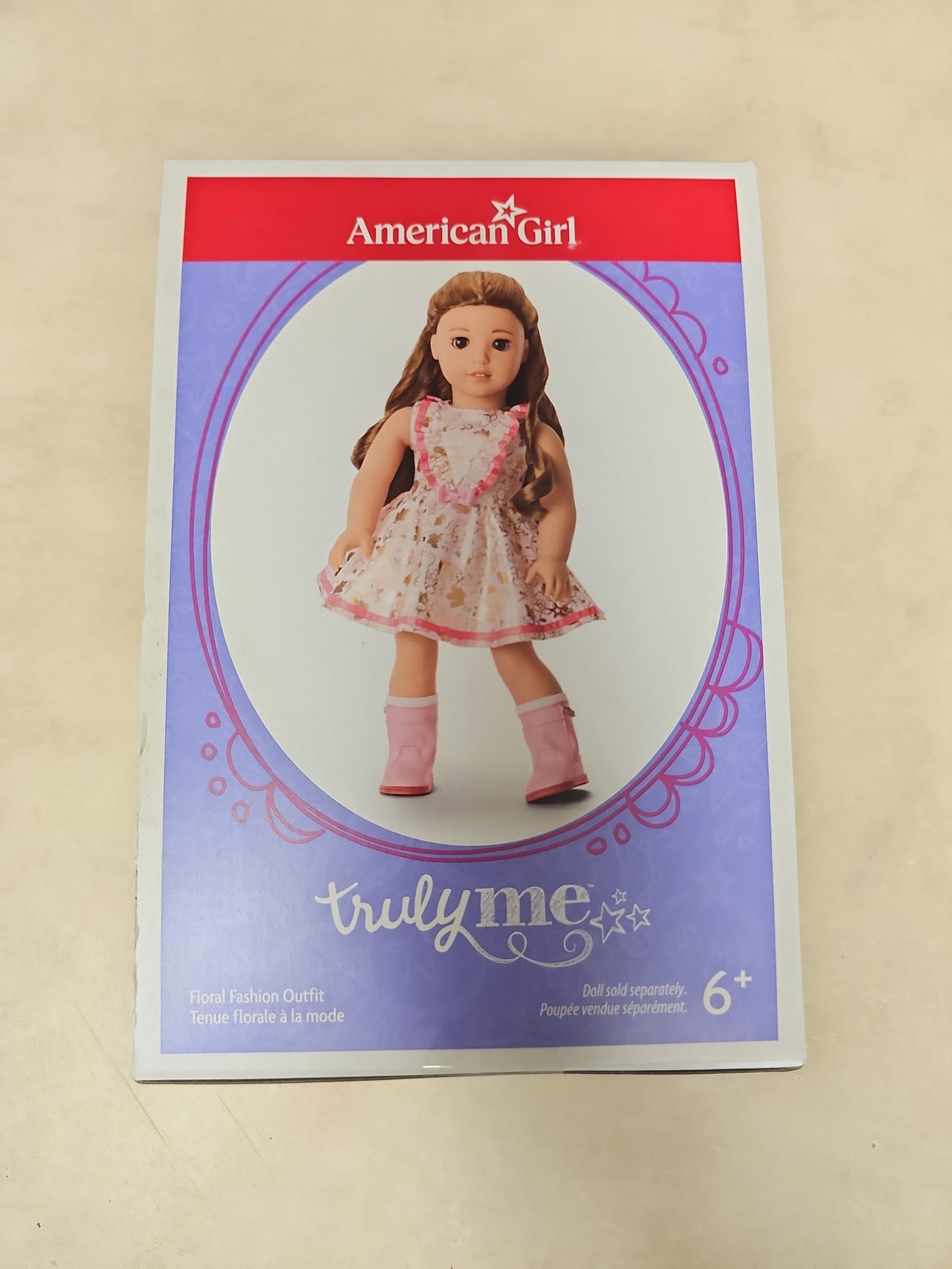 American Girl Doll floral fashion outfit