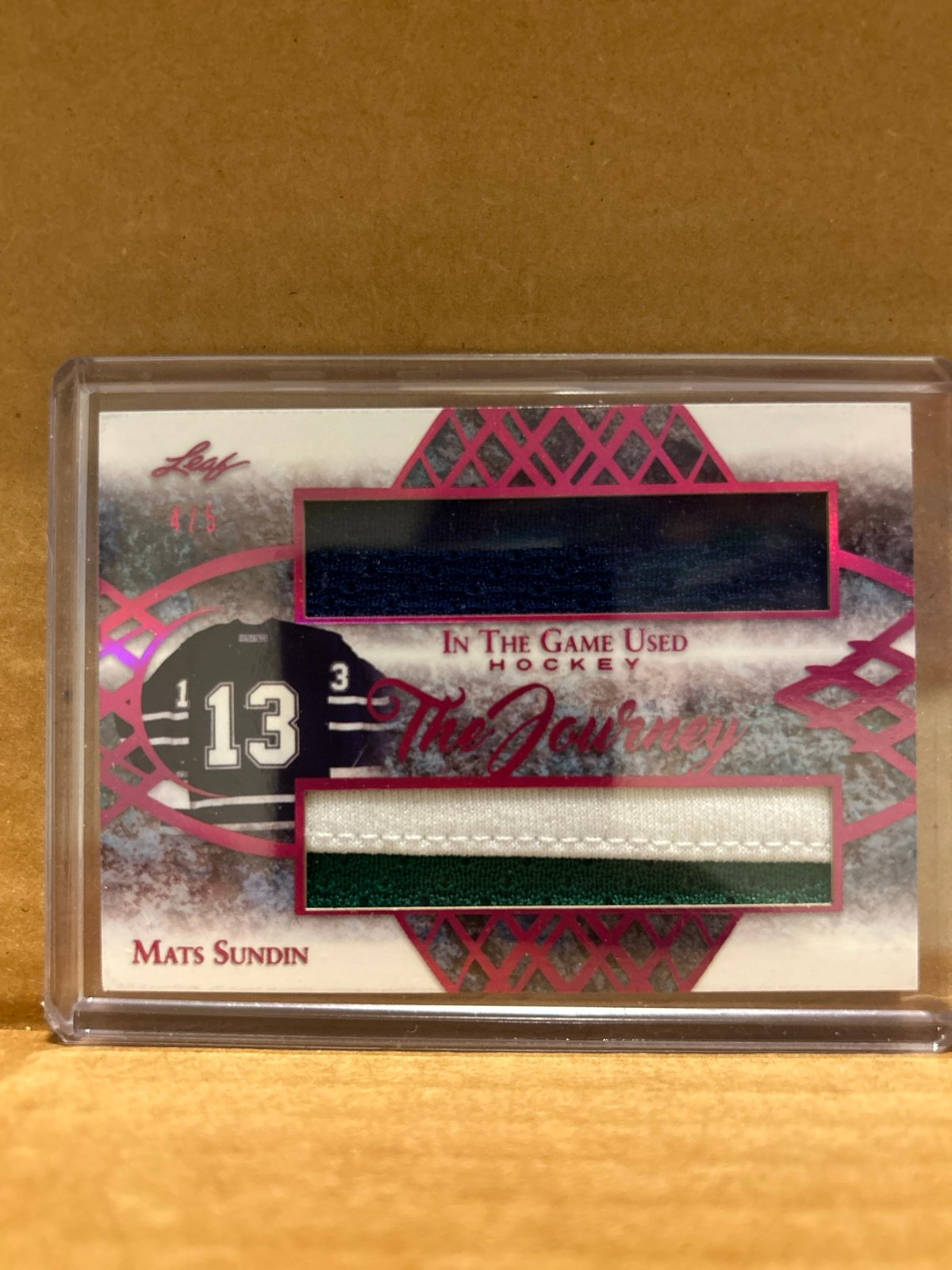 Leaf the journey game used Matt sundin 4/5