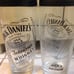 2 New Jack Daniels cocktail Shaker Glass